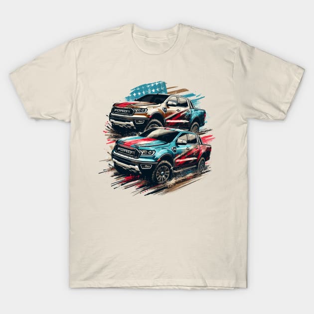 Ford Ranger T-Shirt by Vehicles-Art